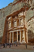 Petra - the impressive Khaznat al-Faroun known as the Treasury of the Pharaoh 